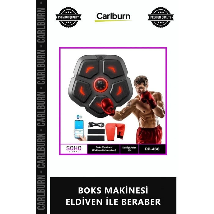 Özel Üretim Profesyonel Dayanıklı Jetonlu Yerli Otomat Punch Game Skor BOKS MAKİNESİ ELDİVEN İLE BER