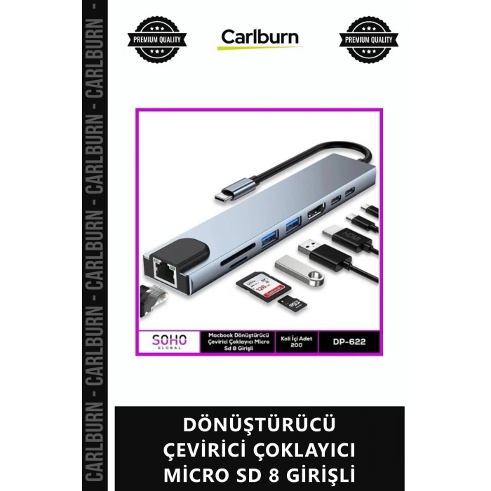 Özel Üretim Hub Kart Okuyucu Adaptör TF Yuvası DÖNÜŞTÜRÜCÜ ÇEVİRİCİ ÇOKLAYICI MİCRO SD 8 GİRİŞLİ