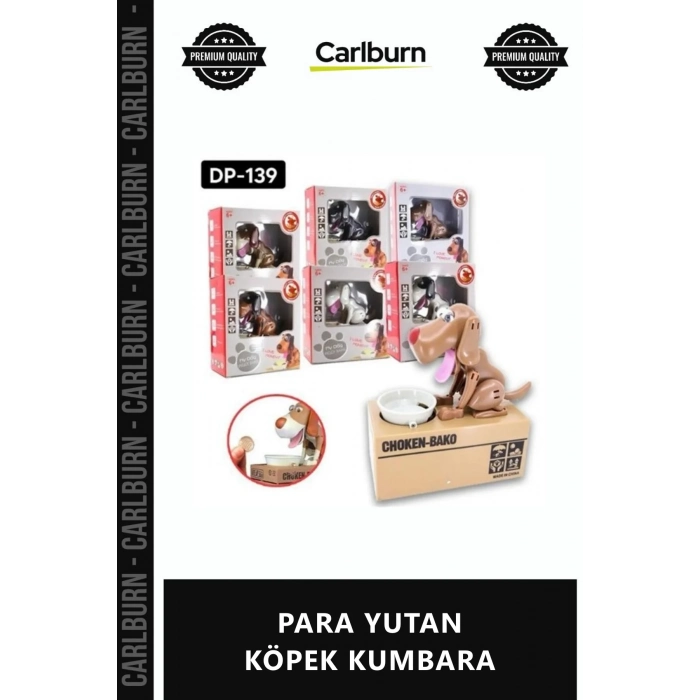 Özel Üretim Eğitici İnteraktif Otomatik Hareketli Çocuk Hediye Bozuk Para PARA YUTAN KÖPEK KUMBARA