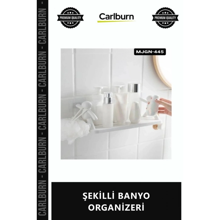 Özel Üretim Dekoratif Şık Tasarım Metal Dayanıklı Raf Düzenleyici Estetik Modern ŞEKİLLİ BANYO ORGAN
