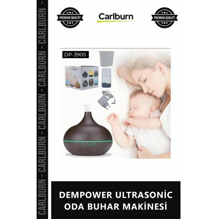 Özel Üretim Nemlendirici Sessiz Hava Temizleyici Konforlu Şık DEMPOWER ULTRASONİC ODA BUHAR MAKİNESİ