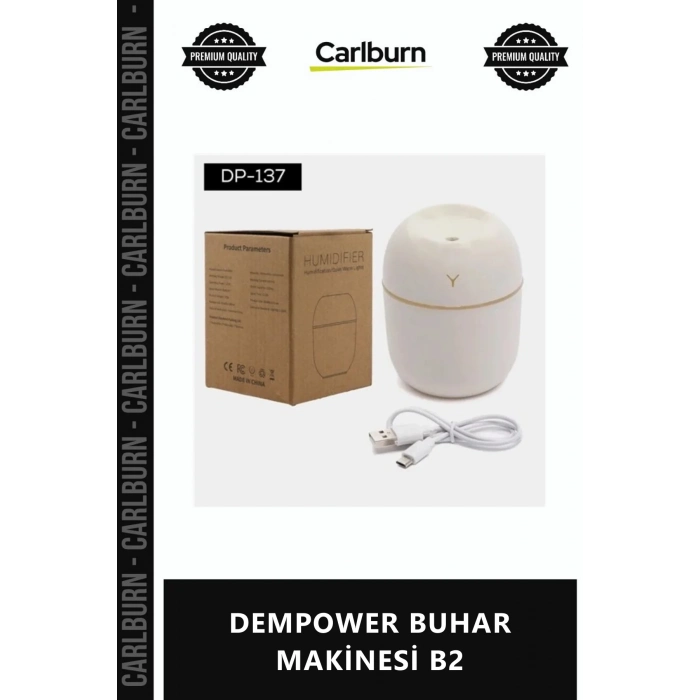 Özel Üretim Ultrasonic Hava Nemlendirici Gece Lambalı Aromaterapi Difüzör DEMPOWER BUHAR MAKİNESİ B2