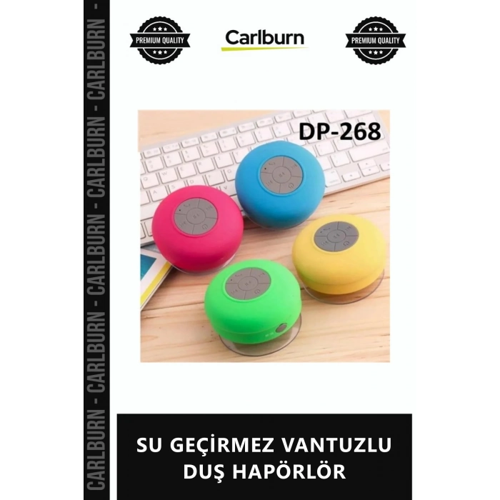 Özel Üretim Kablosuz Bluetooth Müzik Çalar Taşınabilir Güçlü SU GEÇİRMEZ VANTUZLU DUŞ HAPÖRLÖR