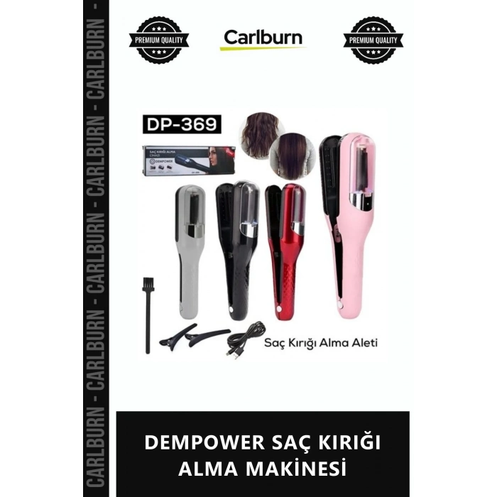 Özel Üretim Profesyonel Saç Bakım Şarjlı Kablosuz Otomatik Trimmer DEMPOWER SAÇ KIRIĞI ALMA MAKİNESİ