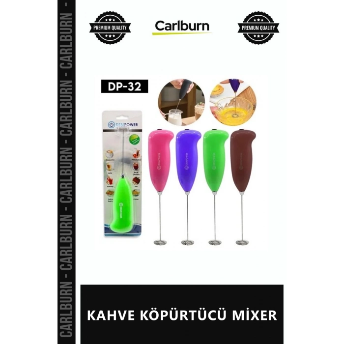 Özel Üretim Pilli Süt Karıştırıcı El Tipi Mutfak Çırpıcı Paslanmaz Çelik Güçlü KAHVE KÖPÜRTÜCÜ MİXER