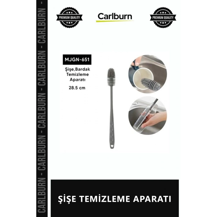 Özel Üretim Hijyenik Esnek Ergonomik Dayanıklı Mutfak Gereci Uzun Cam Matara ŞİŞE TEMİZLEME APARATI
