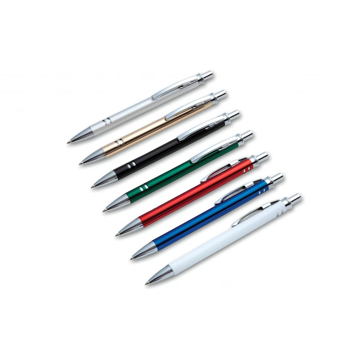 Özel Üretim Lüks Promosyon Kaliteli Baskılı Şık Kurumsal Logolu 956 Metal Tükenmez Kalem Mavi
