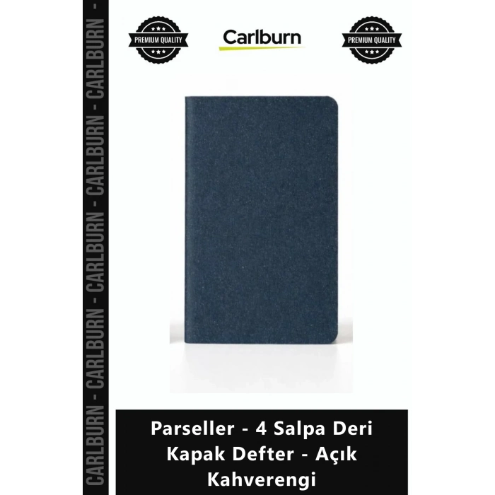 Özel Üretim Logo Baskılı Kaliteli Hediye Parseller 4 Salpa Deri Kapak Defter Açık Kahverengi