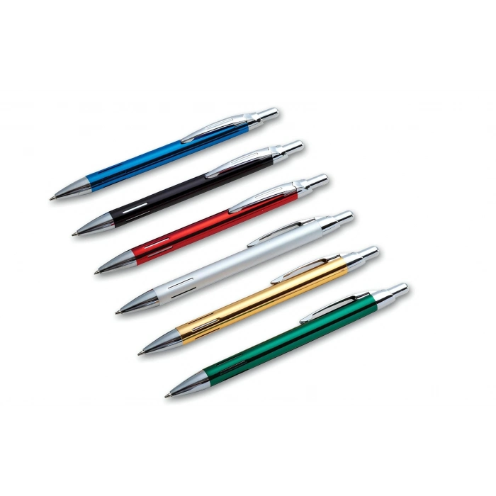 Özel Üretim Promosyon Lüks Logo Baskılı Kurumsal Hediye Kaliteli 1006 Metal Tükenmez Kalem Siyah