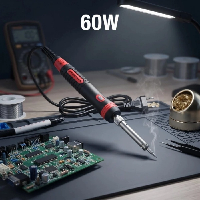 #Havya Profesyonel Hızlı Isınan Ergonomik 60W Kalem Havya Pratik Kalem Lehim Elektrikli