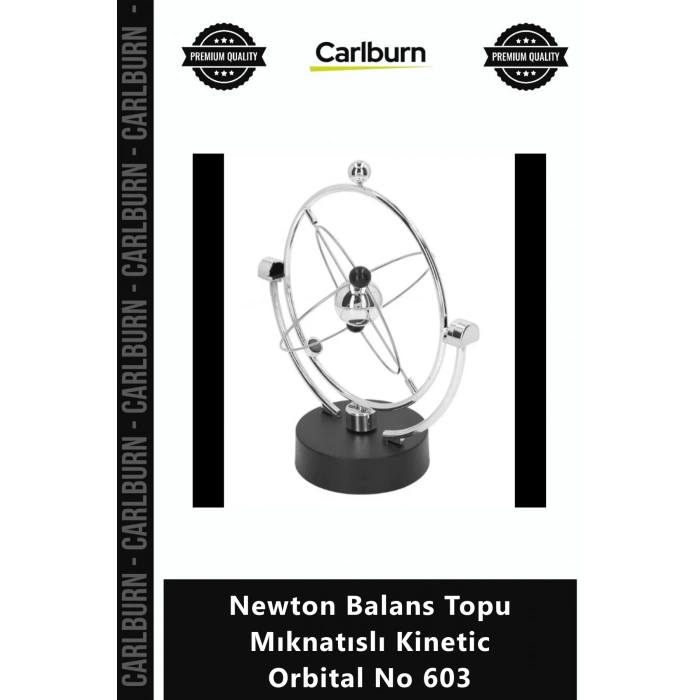 Özel Üretim Masaüstü Dekoratif Modern Fizik Hediye Newton Balans Topu Mıknatıslı Kinetic Orbital No