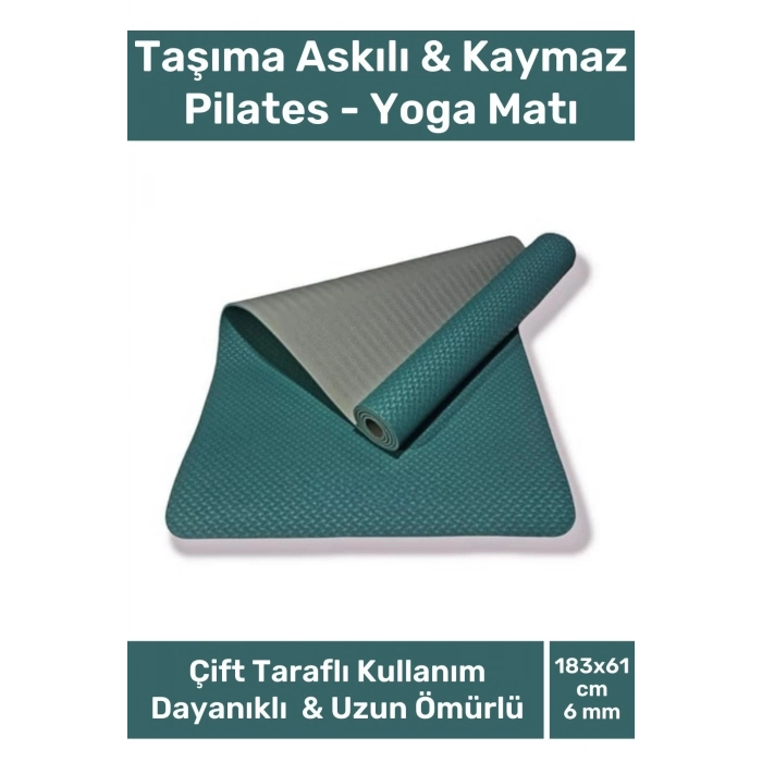Özel Üretim Özel Konfor Modeli Çift Taraflı Kaymaz Silinebilir Antibakteriyel Yoga Meditasyon Minder