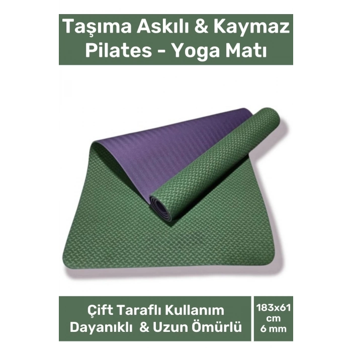 Özel Üretim Özel Konfor Modeli Çift Taraflı Kaymaz Silinebilir Antibakteriyel Yoga Meditasyon Minder