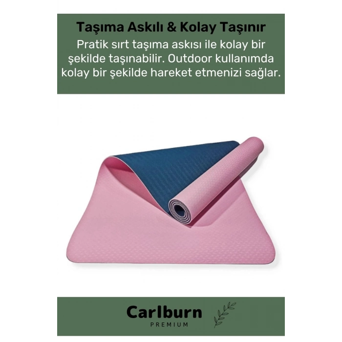 Özel Üretim Özel Konfor Modeli Çift Taraflı Kaymaz Silinebilir Antibakteriyel Yoga Meditasyon Minder