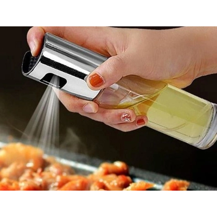 Özel Üretim Mutfak Zeytinyağı Sirke Püskürtücü Sağlıklı Ergonomik Pratik Spray Yağdanlık Cam Şişe