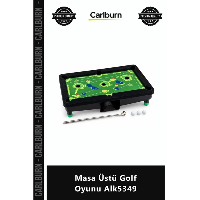 Özel Üretim Eğlenceli Ofis Hediyesi Mini Golf Seti Portatif Masaüstü Masa Üstü Golf Oyunu Alk5349