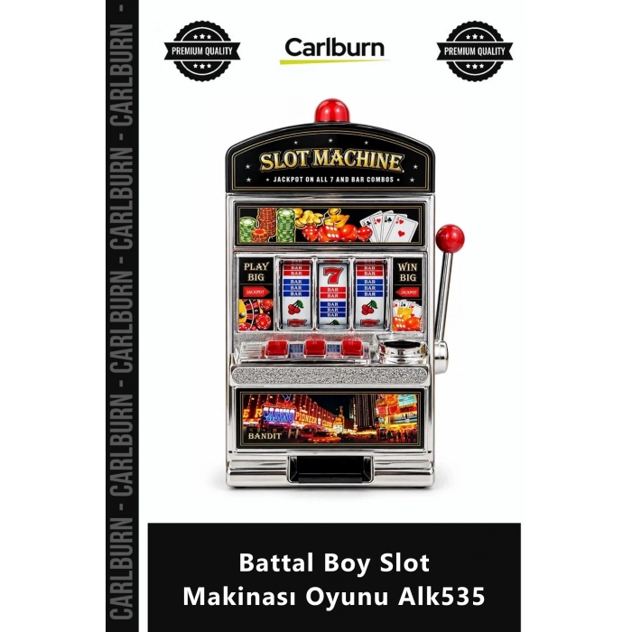 Özel Üretim Casino Eğlence Hobi Nostalji Şans Oyunları Büyük Battal Boy Slot Makinası Oyunu Alk535