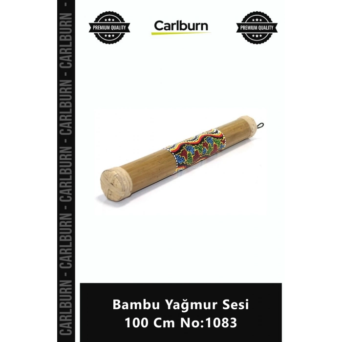 Özel Üretim Doğal El Yapımı Egzotik Enstrüman Meditasyon Terapi Bambu Yağmur Sesi 100 Cm No1083