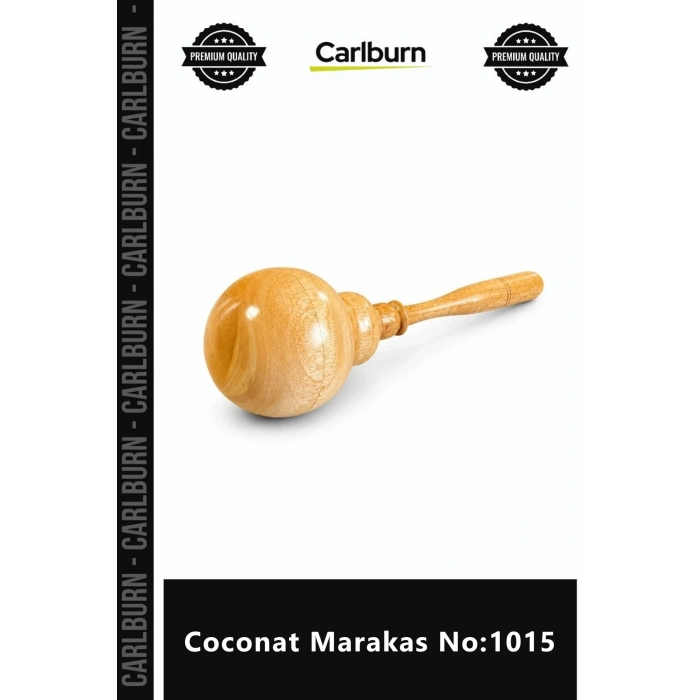 Özel Üretim Doğal Hindistan Cevizi Ritim Perküsyon Vurmalı Çalgı Aleti Coconat Marakas No1015