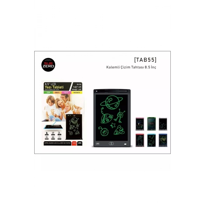 8.5 inç Dijital Çizim Tableti, Çocuklar İçin Renkli ve Yüksek Kalite Karalama Tahtası