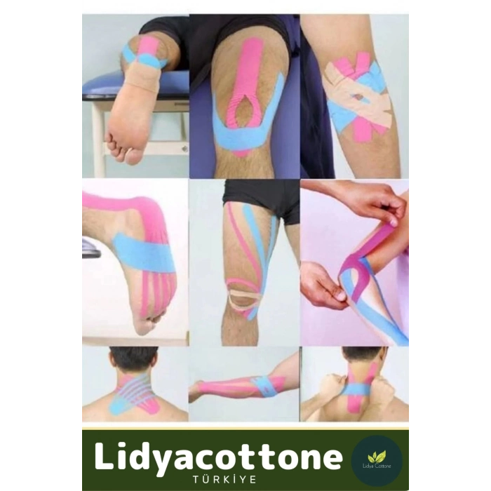 Ağrı IsıI Bandı Hızlı Etkili Büyük Boy Kas Eklem Bel Bacak Kol Boyun Sırt Omuz Karın Kalça 5cm x 5m