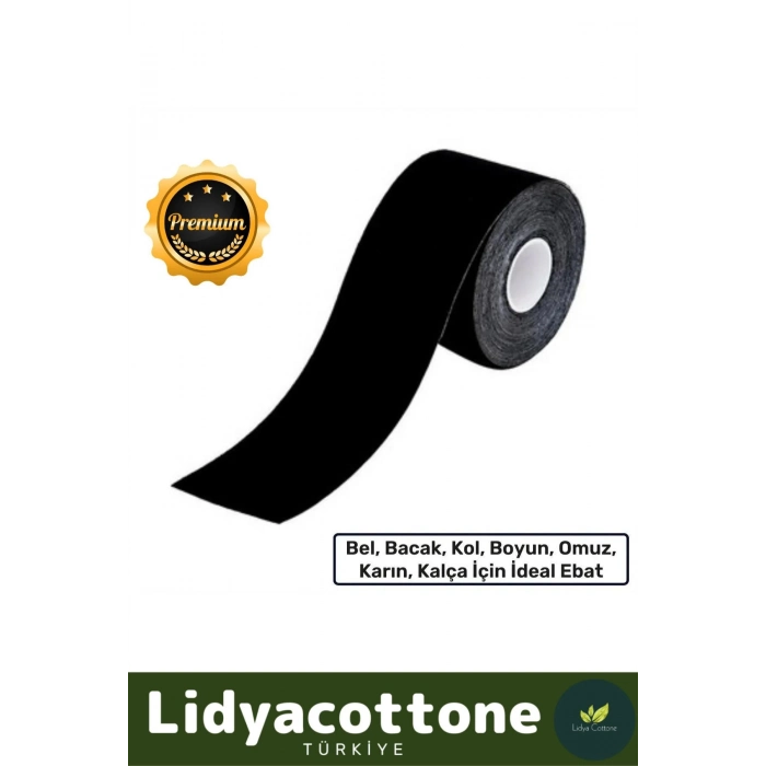 Ağrı IsıI Bandı Hızlı Etkili Büyük Boy Kas Eklem Bel Bacak Kol Boyun Sırt Omuz Karın Kalça 5cm x 5m