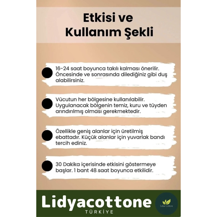 Ağrı IsıI Bandı Hızlı Etkili Büyük Boy Kas Eklem Bel Bacak Kol Boyun Sırt Omuz Karın Kalça 5cm x 5m