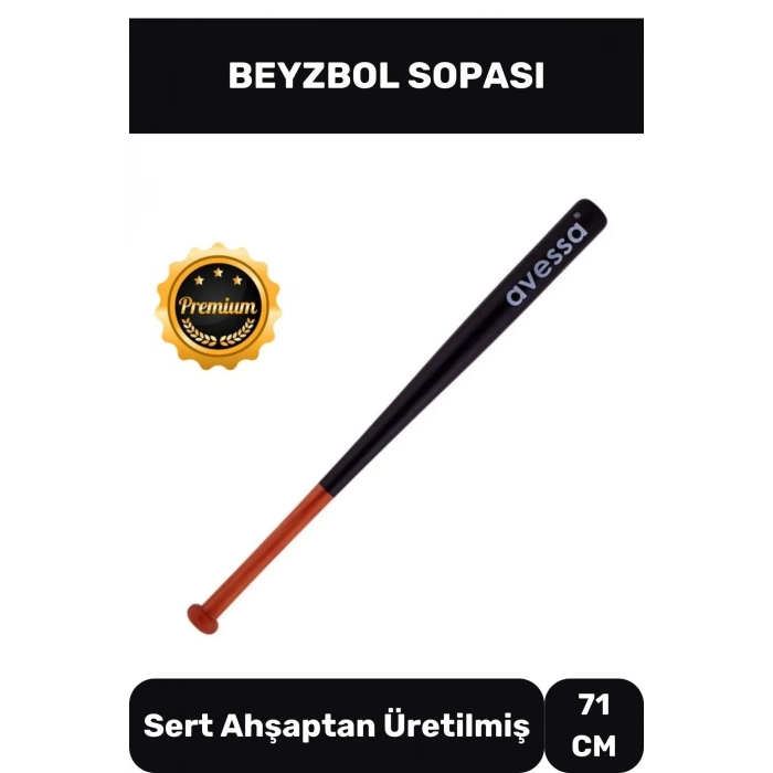 Ahşap 28 inc Baseboll Beyzbol Sopası Dişbudak Ağacından 71 Cm Premium Özel Üretim Kırılmaz Kaliteli