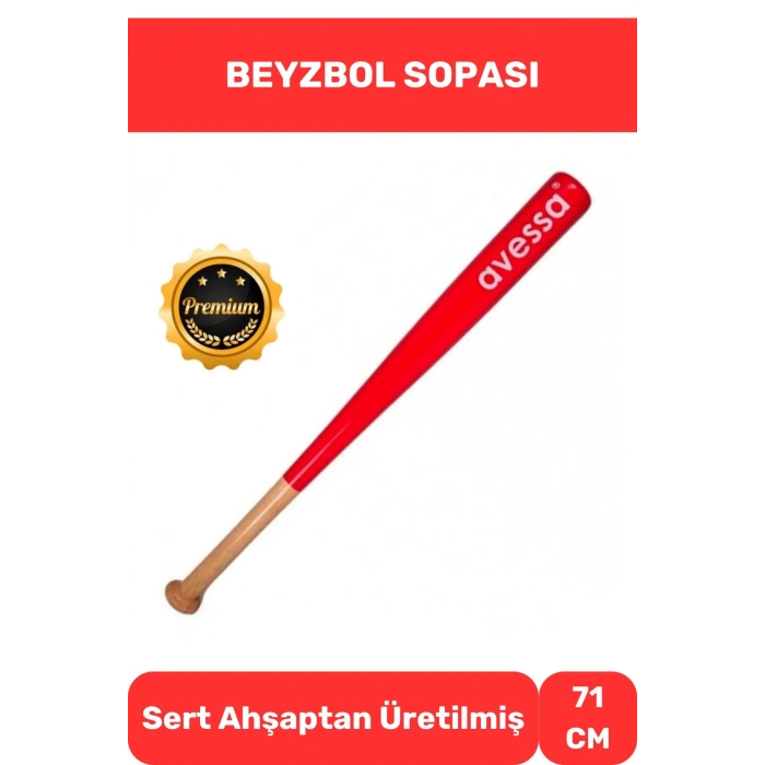 Ahşap 28 inc Baseboll Beyzbol Sopası Dişbudak Ağacından 71 Cm Premium Özel Üretim Kırılmaz Kaliteli