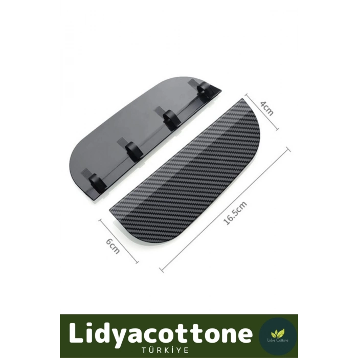 Araba Ayna Yağmur Koruyucu Siper Karbon Desenli Tüm Araçlara Uyumlu