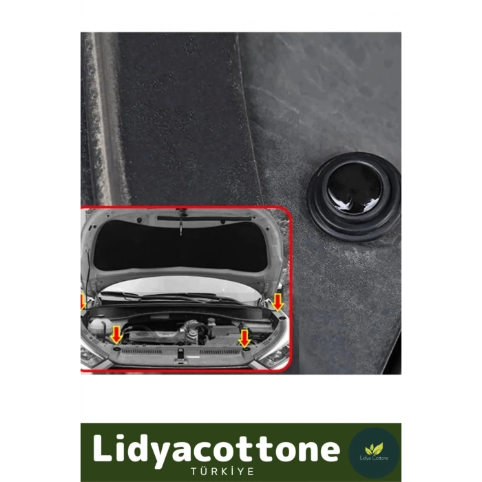 Araba Kapısı Darbe Emici Pad Seti Dayanıklı Çarpma Aşınma Engelleyici