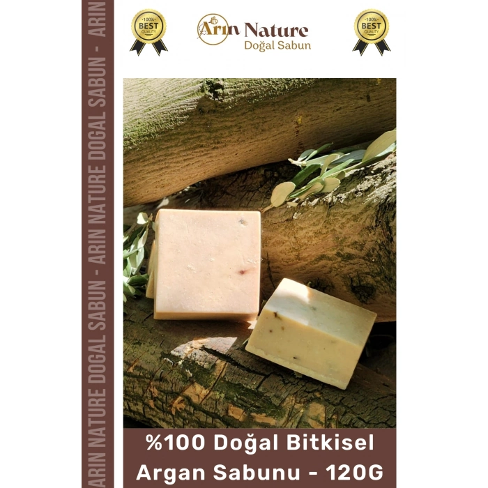 #argansabunu %100 Doğal Güzel Kokulu El Yüz Saç Vücut Orijinal Bitkisel Argan Sabunu 120g - 5 Adet