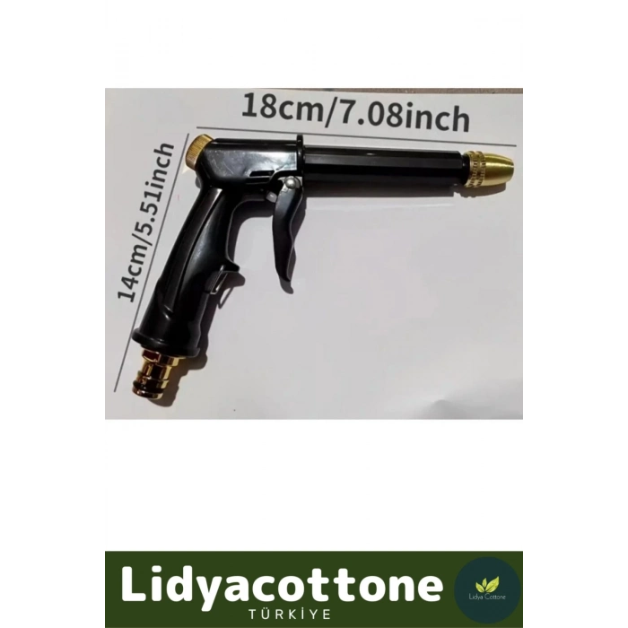 Ayarlanabilir Basınçlı Çok Fonksiyonlu Yıkama Tabancası Oto Araba Bahçe Yıkama Tabancası Makinesi