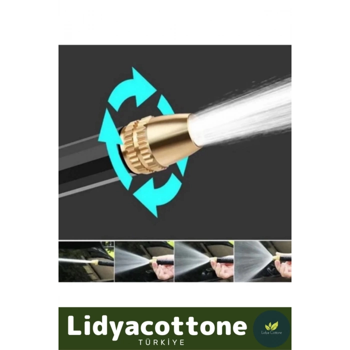 Ayarlanabilir Basınçlı Çok Fonksiyonlu Yıkama Tabancası Oto Araba Bahçe Yıkama Tabancası Makinesi