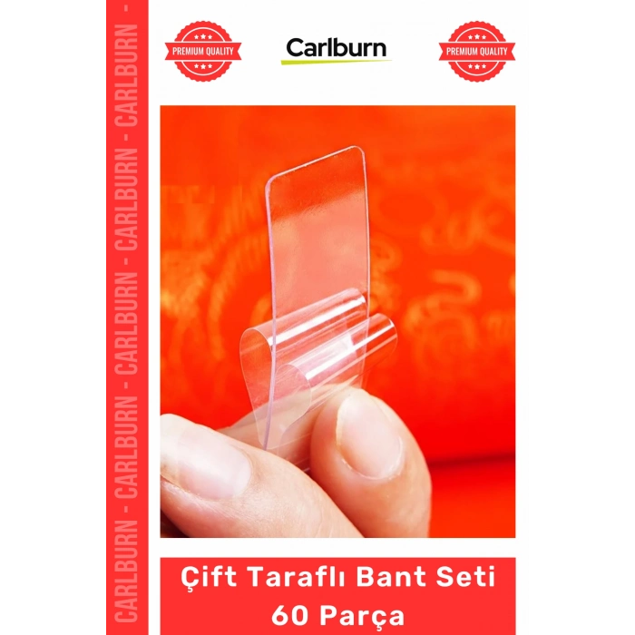 #Bant Maksimum Yapışma Gücü Nano Teknoloji Hazır Kesim 60 Parça Kolay Açılır Güçlü Çift Taraflı Bant