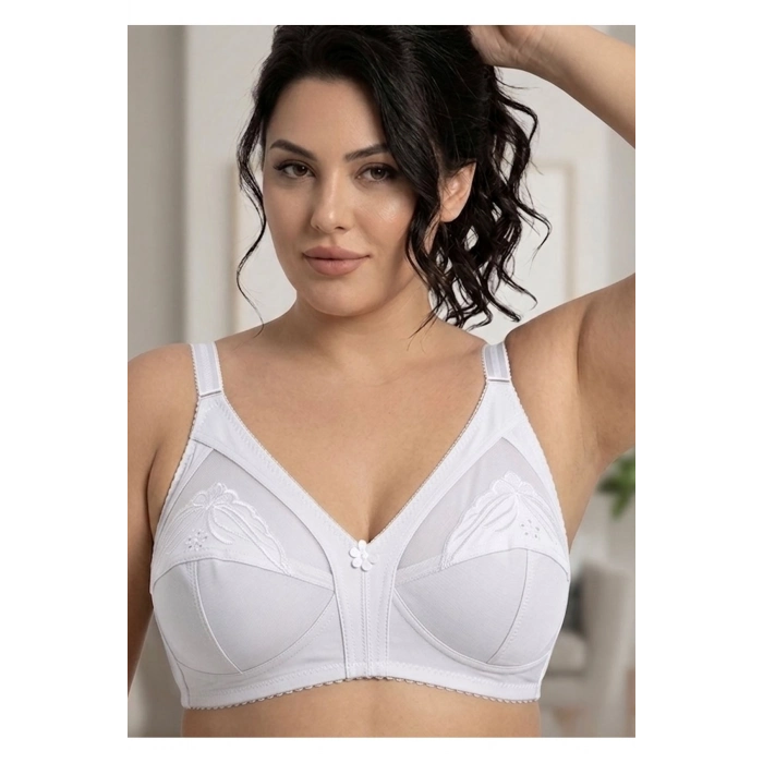 #ToparlayıcıSütyen Mikrofiber Elastan Esnek Rahat Kaliteli Şık Modern Beyaz Toparlayıcı Sütyen