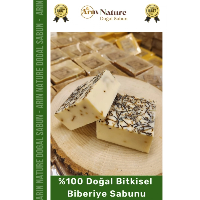 #biberiyesabunu Güzel Kokulu El Yüz Saç Vücut Orijinal Bitkisel Doğal Biberiye Sabunu 120g - 2 Adet