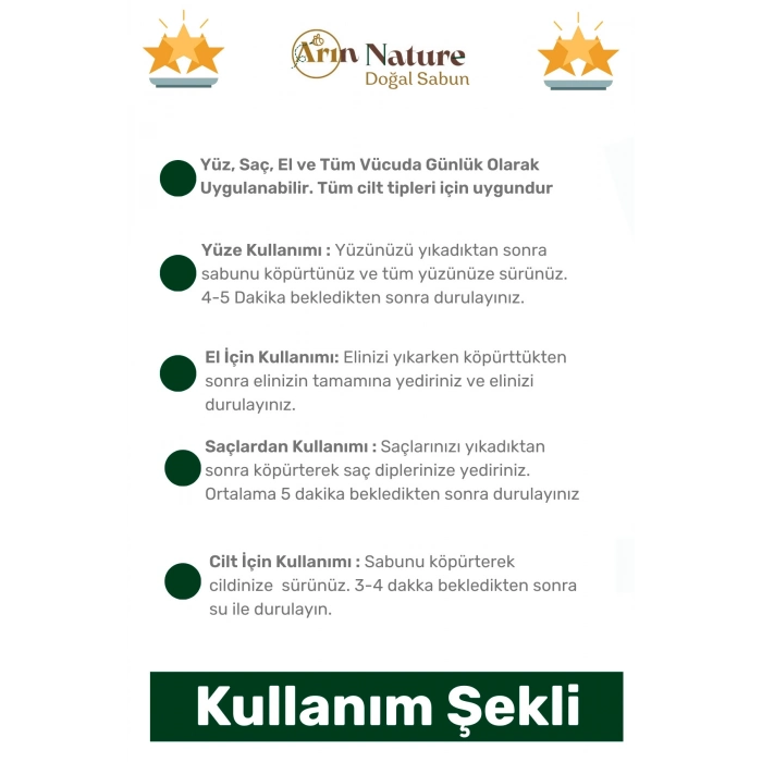 #bitkiselsabun %100 Doğal Güzel Kokulu El Yüz Saç Vücut Orijinal Bitkisel Defne Sabun 120g - 2 Adet