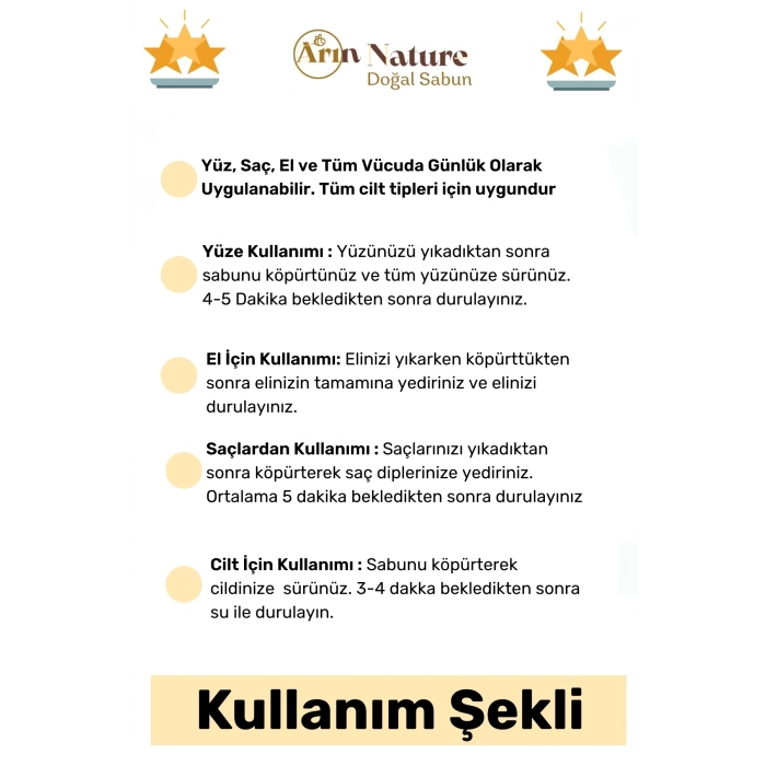 #bitkiselsabun %100 Doğal Güzel Kokulu El Yüz Saç Vücut Orijinal Bitkisel Pirinç Sabun 120g -10 Adet