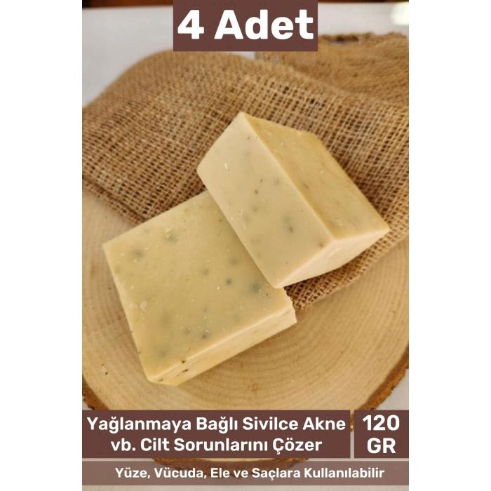 #bitkiselsabun %100 Doğal Güzel Kokulu El Yüz Saç Vücut Orijinal Bitkisel Sidr Sabun 120g - 4 Adet