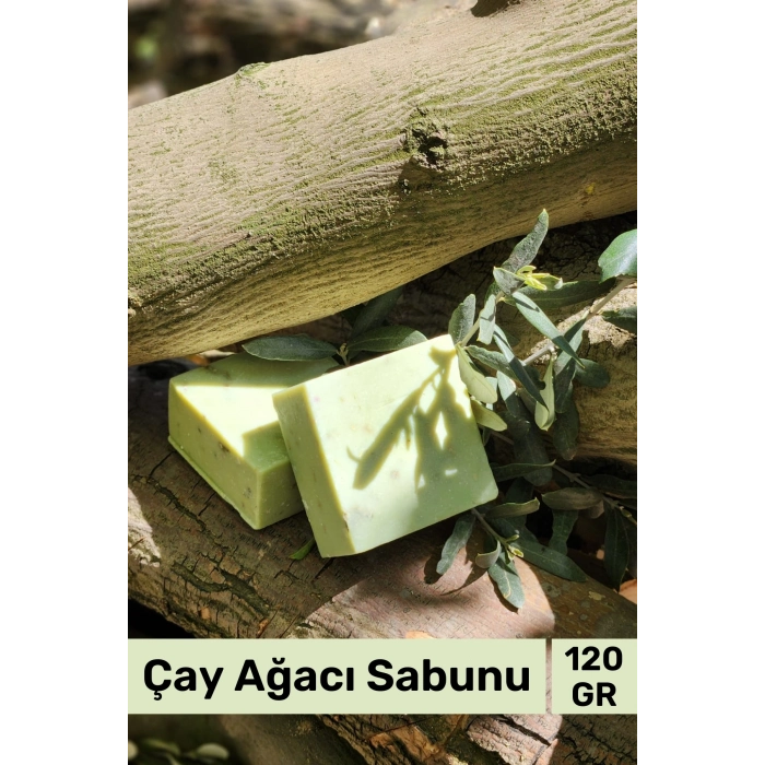 #bitkiselsabun Doğal Güzel Kokulu El Yüz Saç Vücut Orijinal Bitkisel Çay Ağacı Sabunu 120g - 6 Adet