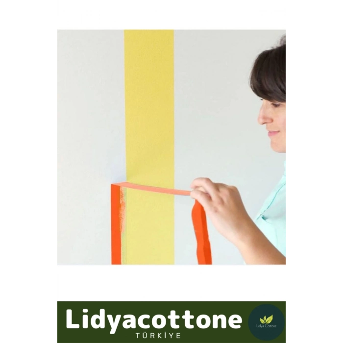 Boya Badana Bandı Isıya Dayanıklı Krep Kağıt Kolay Sökülebilen Kağıt 25mt