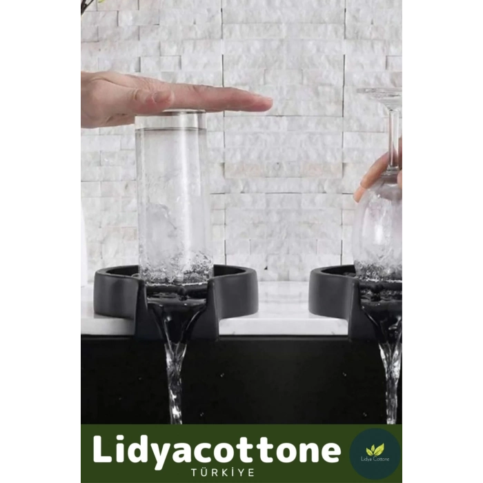 Bulaşık Durulama Bardak Yıkama Aparatı Mutfak Lavaboları İçin Hızlı Kupa Durulama