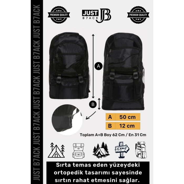 #Çanta Büyük Boy Ortopedik Terletmeyen Konfor Model Çok Gözlü Bölmeli Lise Kamp Okul Sırt Çanta