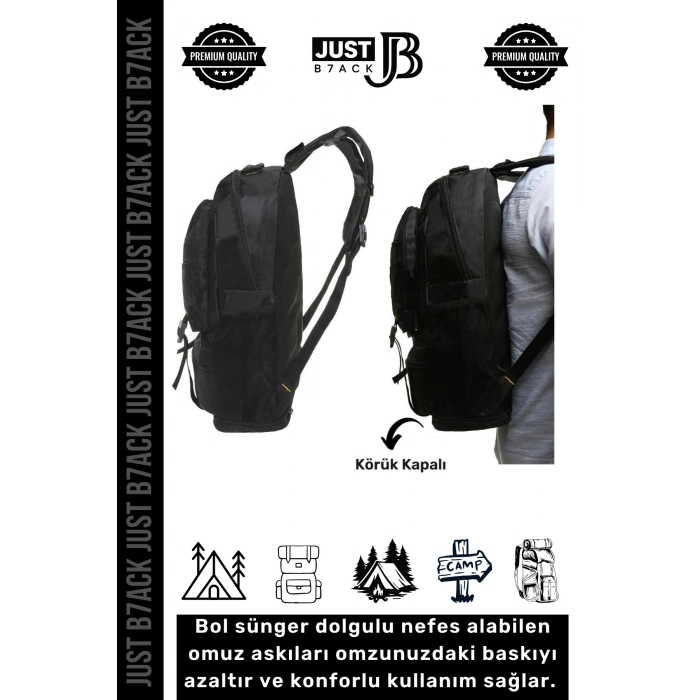 #Çanta Büyük Boy Ortopedik Terletmeyen Konfor Model Çok Gözlü Bölmeli Lise Kamp Okul Sırt Çanta