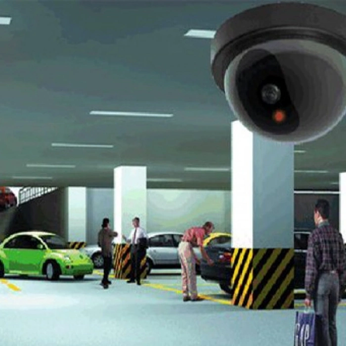 #Kamera Hareket Sensörlü Kırmızı Led Işıklı Montaj Dahil Güvenlik Caydırıcı Dome Kamera