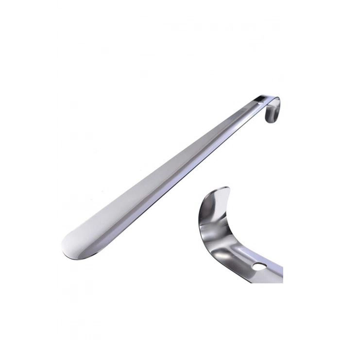 #Kerata Metal Sağlam Kaliteli Uzun Lüks Şık Yerli Çelik Krom Kaplama Ayakkabı Çekeceği Kerata 65 cm