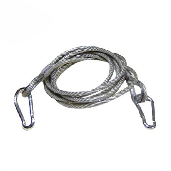Özel Üretim Dayanıklı Yüksek Taşıma Güvenli Karabinalı Esneme Yapmaz Çelik Oto Çekme Halatı