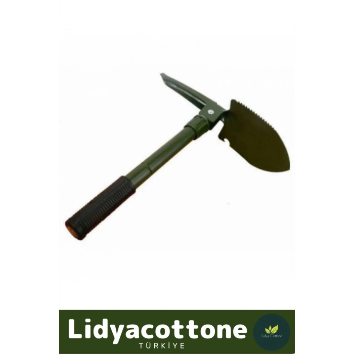 Cepte Taşıma Çantalı Katlanabilir Kamp Portatif Pusula Testere Kazma Kürek Seti Çok Fonksiyonlu