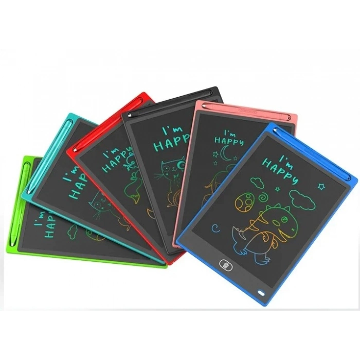 #Tablet 10 İnç LCD Ekran Göz Koruma Yaratıcılık Geliştirme Çocuklar İçin Eğitici Renkli Çizim Tablet